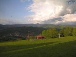 Pohled na Krkonoše