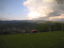 Pohled na Krkonoše