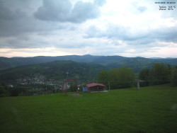 Pohled na Krkonoše