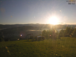 Pohled na Krkonoše
