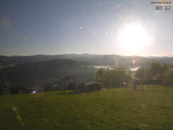 Pohled na Krkonoše