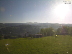 Pohled na Krkonoše