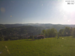 Pohled na Krkonoše