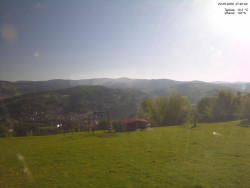 Pohled na Krkonoše