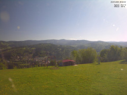 Pohled na Krkonoše