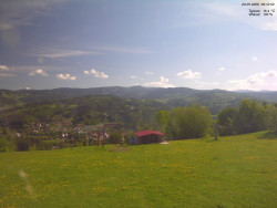Pohled na Krkonoše