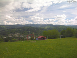 Pohled na Krkonoše