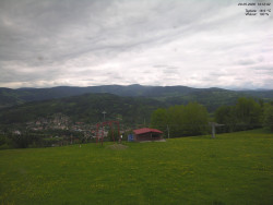 Pohled na Krkonoše