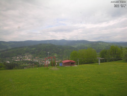 Pohled na Krkonoše