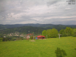 Pohled na Krkonoše