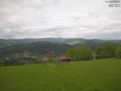 Pohled na Krkonoše