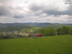Pohled na Krkonoše