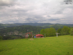 Pohled na Krkonoše