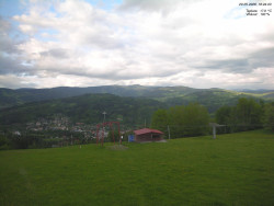 Pohled na Krkonoše