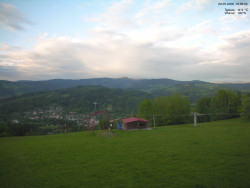 Pohled na Krkonoše