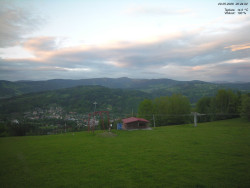 Pohled na Krkonoše