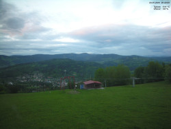 Pohled na Krkonoše