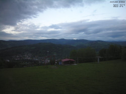Pohled na Krkonoše