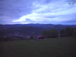 Pohled na Krkonoše