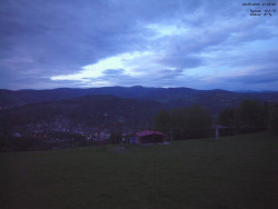Pohled na Krkonoše