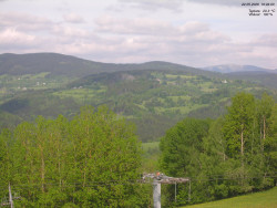 Pohled na Krkonoše