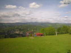 Pohled na Krkonoše