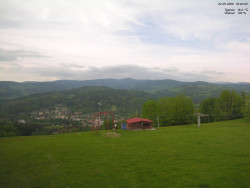Pohled na Krkonoše