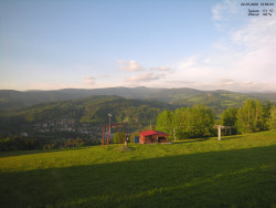 Pohled na Krkonoše