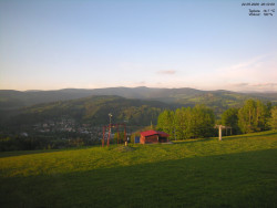 Pohled na Krkonoše