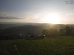 Pohled na Krkonoše