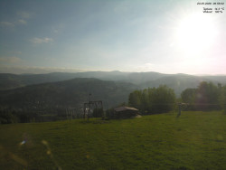 Pohled na Krkonoše