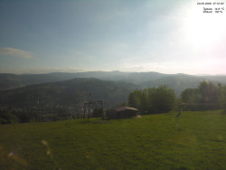 Pohled na Krkonoše