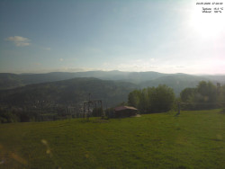 Pohled na Krkonoše