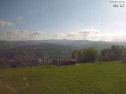 Pohled na Krkonoše