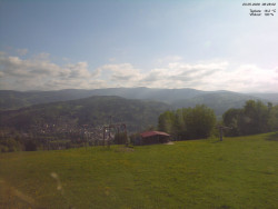 Pohled na Krkonoše