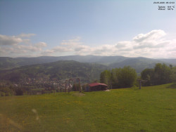 Pohled na Krkonoše