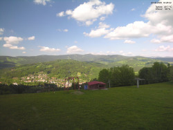 Pohled na Krkonoše
