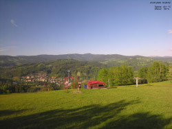 Pohled na Krkonoše