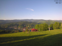 Pohled na Krkonoše