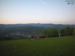 Pohled na Krkonoše