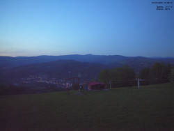 Pohled na Krkonoše