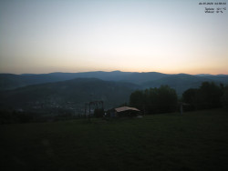 Pohled na Krkonoše