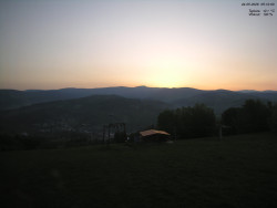 Pohled na Krkonoše