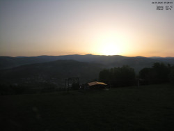 Pohled na Krkonoše