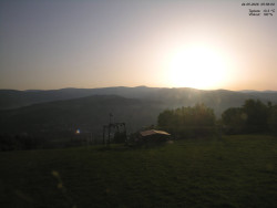 Pohled na Krkonoše