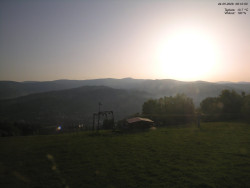 Pohled na Krkonoše