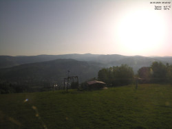 Pohled na Krkonoše