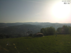 Pohled na Krkonoše