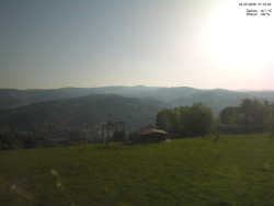 Pohled na Krkonoše