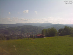 Pohled na Krkonoše